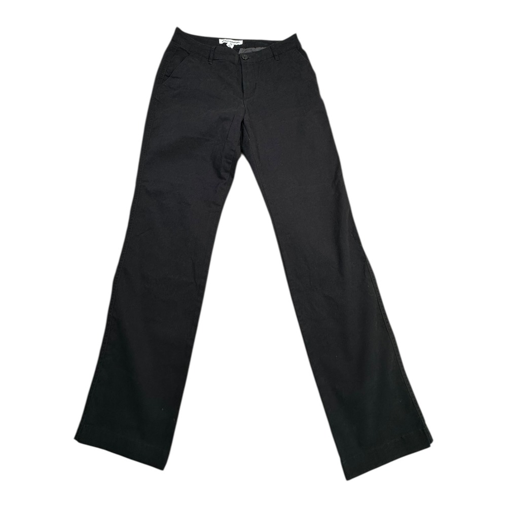 Amazon Essentials Black Bootcut Chino‎ Pants Women Size 6